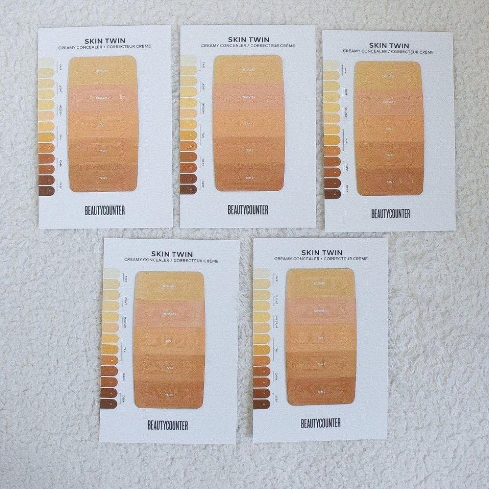 *Beautycounter* Creamy Concealer Shade Samples